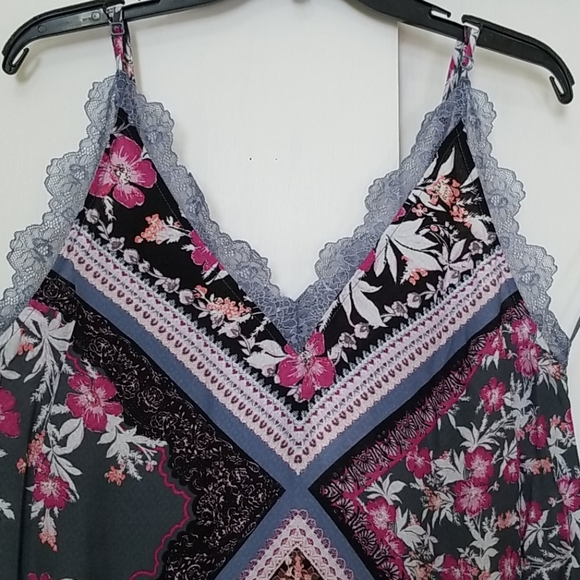 Free people, Stevie Floral Lace Trim Maxi Dress. - Picture 7 of 13